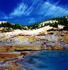 West Pyrite Pool, Bumpass Hell Trail