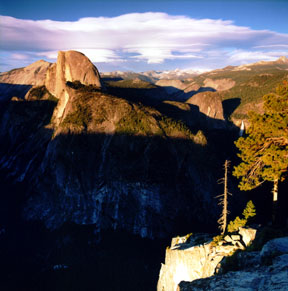 Half Dome and Lenticular Clouds