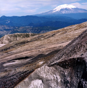 Mount Adams from Mount St. Helens