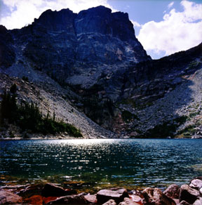 Emerald Lake and Hallett Peak