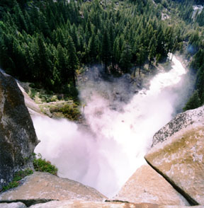 Above Nevada Falls