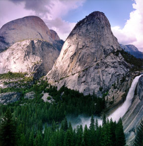 Half Dome, Liberty Cap, and Nevada Falls #1