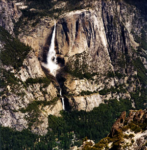 Yosemite Falls from Taft Point