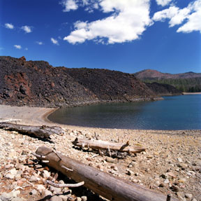 Lava Dam at Snag Lake