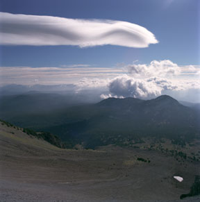 Lenticular Cloud from Lassen Peak
