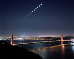Lunar Eclipse over the Golden Gate