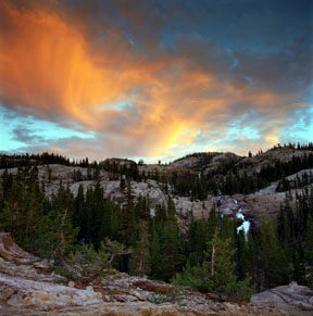 Cirrus over Glen Aulin