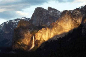 Spotlight on Bridalveil Falls