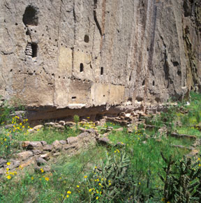 Long House Cliff Dwelling, Bandelier National Monument