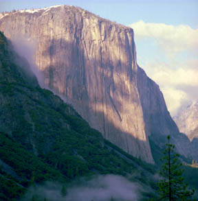 El Capitan Cloud Shadow