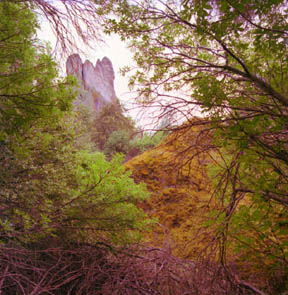 Pinnacles from Balconia Caves Trail
