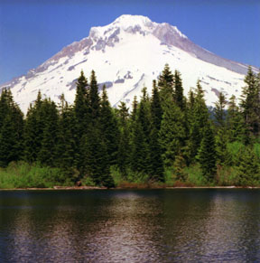 Mount Hood at Mirror Lake