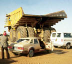 This is Your Tonka Truck Tourbus,
Hop on in and.....AAACK, DON'T BACK UP!!