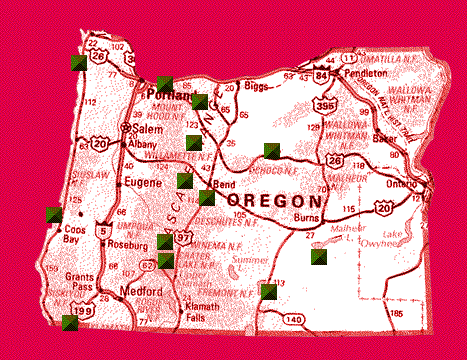 Oregon Map