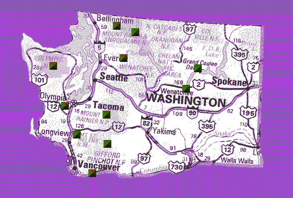 Washington Map
