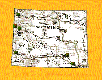 Wyoming Map