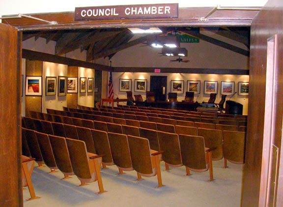 Entrance to the City Council